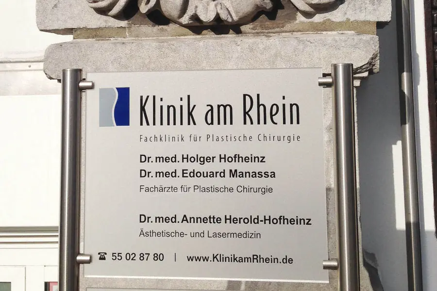 Raum der Klinik am Rhein in Düsseldorf-Oberkassel